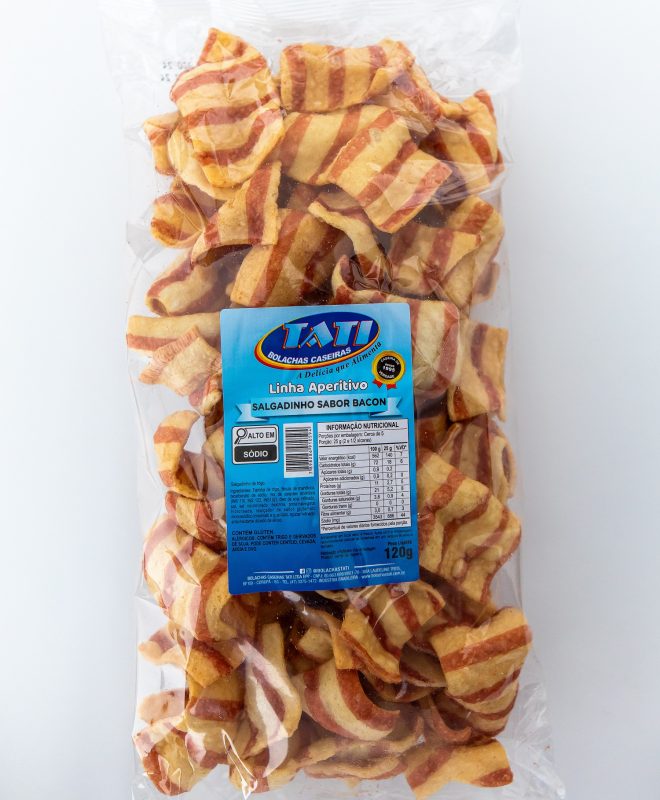 Salgadinho sabor Bacon